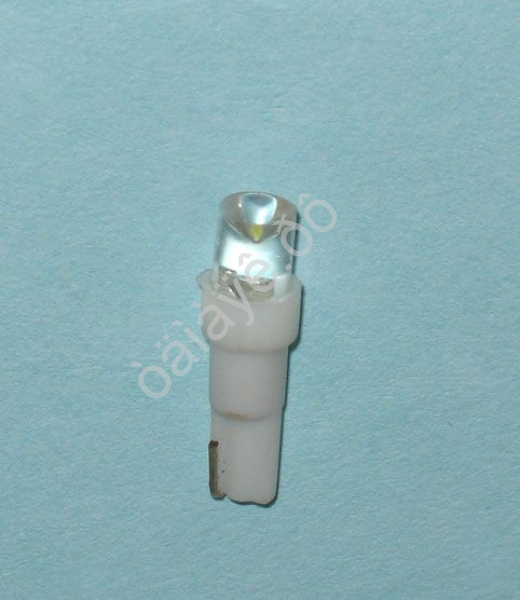 Светодиод 12V T 5 W2,0x4,6D WHITE "Маяк" (10шт) Светодиод 12V T 5 W2,0x4,6D WHITE "Маяк" (10шт)