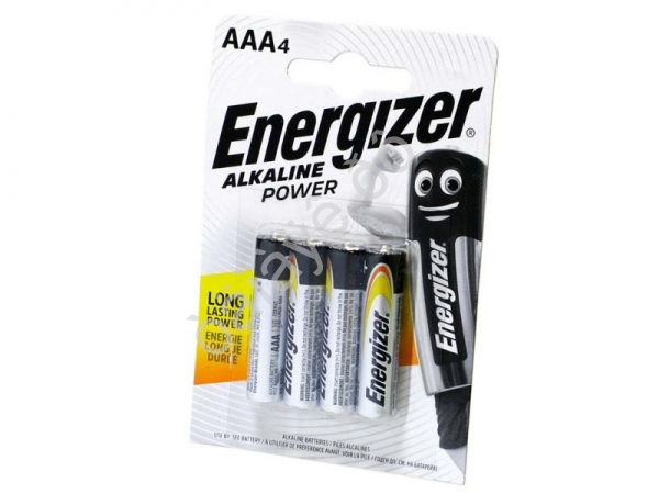 Батарейки  ENERGIZER ALK POWER ААА  LR03 /4/480