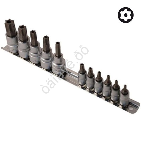 F2112i Набор 1/4"1/2" с вставками  TORX с центральным штивом /1/12/48