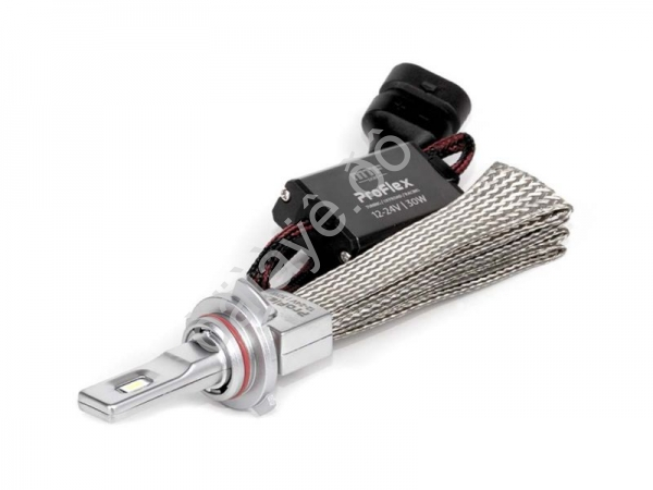 Светодиодные лампы MTF LIGHT серия ProFLEX HIR2(9012), 6000K, 3000lm, 12-24V, 30W, NO FAN, 2шт.