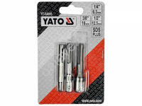 Набор адаптеров 3 шт SDS Plus (1/4', 3/8, 1/2") блистер YATO