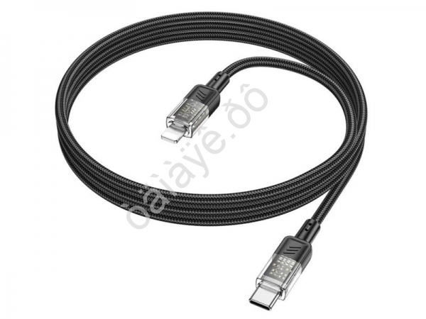 Дата-кабель универ. PD Type-C - lightning USB/Iphone 1,2м, 27W, черный HOCO U129 Hoco