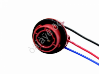 Патрон под лампу WP21/5W 12V 21/5W W2.5x16q 1157 Plastic AVY-0023