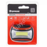 Фонарь на голову ЕРМАК COB LED, 65 Лм, 3xAAA, 0,65 Вт, 6,5х4,7х3см, пластик