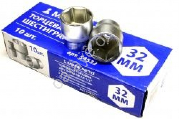 Головка  32мм 1/2" 6гр. МАЯКАВТО™ 1/10/60_