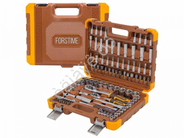 Набор инструментов 108пр. 1/4", 1/2" (6гр.) FORSTIME