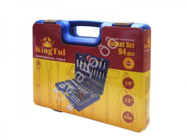 Набор инструментов  94пр. 1/4", 1/2" (6гр.) KT94 KINGTUL