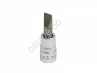 Головка бита шлиц 1/4" SL6.5, L-37мм МАЯКАВТО™ /1/10/900_