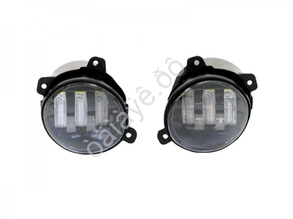 Противотум. фары диодные для Гранты 5 линз, белые, 50Вт, 362-4, 1 реж.