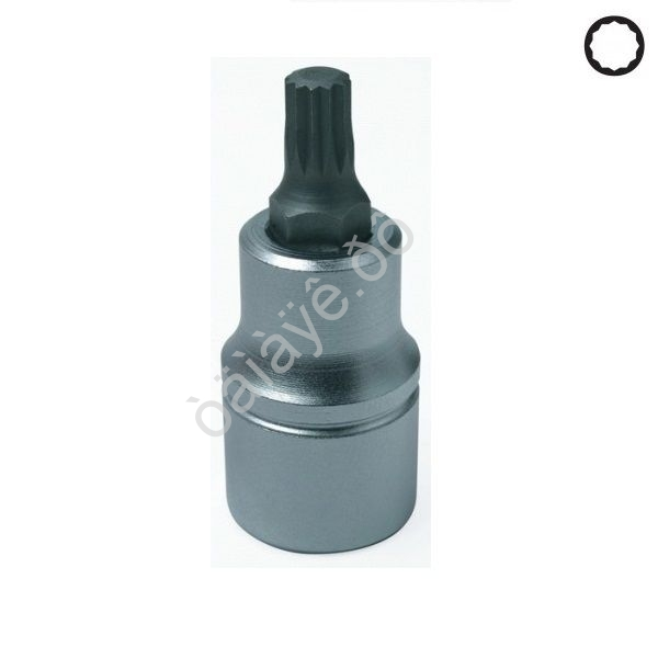 F34805516 Головка-бита1/2"Spline М16 без отв. /1/10 F34805516 Головка-бита1/2"Spline М16 без отв. /1/10