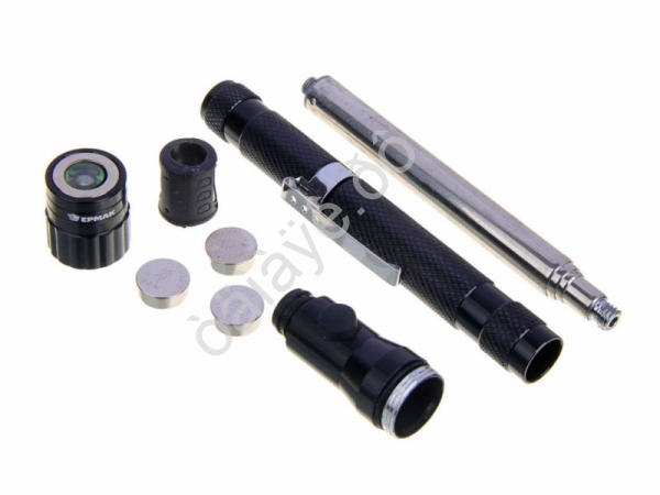 Фонарь Ермак,телескопический с магнитом, 1 LED 15*2см 1реж. 3xLR44