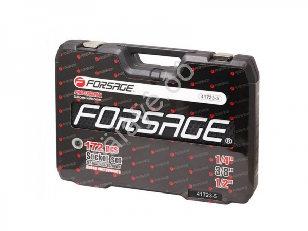 Набор инструментов 172пр. 1/4", 3/8", 1/2" (6гр.) Forsage