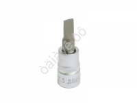 Головка бита шлиц 1/4" SL5.5, L-37мм МАЯКАВТО™ /1/10/900_