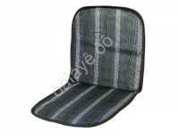 Накидка на сиденье чёрно/синяя Nova Bright, на пружинах
