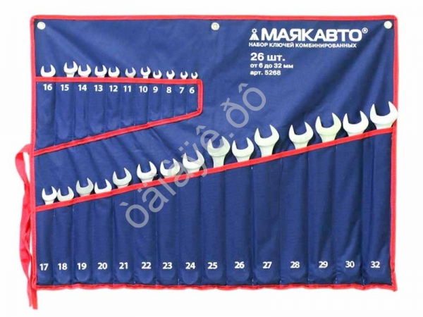 Набор комбинир. ключей 26пр.(6-32мм) в сумке МАЯКАВТО™1/ _