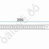 Хомут пластиковый 3.6х200 REXANT белый 1уп./100шт /1/10/200 Хомут пластиковый 3.6х200 REXANT белый 1уп./100шт /1/10/200