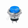 Кнопка металл 250V 2А (2с) OFF-(ON) Ø16.2 синяя (RWD-306) REXANT/10 Кнопка металл 250V 2А (2с) OFF-(ON) Ø16.2 синяя (RWD-306) REXANT/10