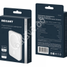 Портативное беспроводное зарядное устройство Power Bank (аккумуляторная батарея) 5000 mAh, MagSafe, белое REXANT