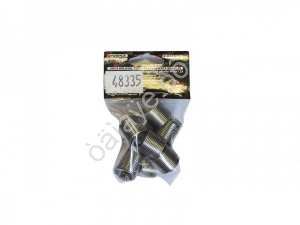 Футорки для восстановления резьбы M14*1.25, набор 10пр. Forsage