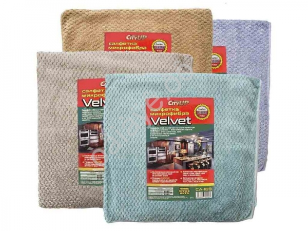 Салфетка Микро-Фибра VELVET СА-169 70*70см /1/50 Салфетка Микро-Фибра VELVET СА-169 70*70см /1/50
