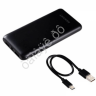Портативное зарядное устройство Power Bank (аккумуляторная батарея) 10000 mAh с Quick Charge и Power Delivery, черное REXANT