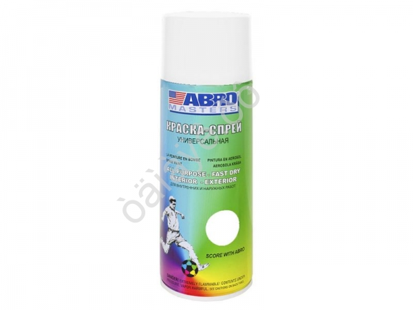 Краска спрей ABRO SP-015-AM (Белый грунт) 1/12 Краска спрей ABRO SP-015-AM (Белый грунт) 1/12