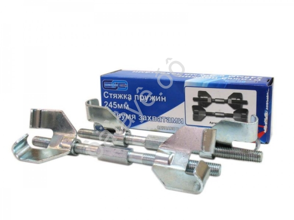 Стяжка пружин с 2-м захватом (шестигр.17мм)L=245мм 1/15 Стяжка пружин с 2-м захватом (шестигр.17мм)L=245мм 1/15