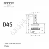Светодиодные лампы MTF CYBER LIGHT PRO, D4S, 42V, 35W, 4250Lm, 6000K