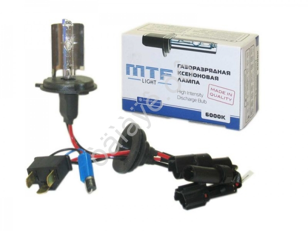 Xenon лампа MTF H4 (6000K) MONO-XENON