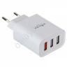 СЗУ 220В, 3 USB, 3.4A, быстрая зарядка, QC 3.0, FORZA