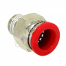 Фитинг пластик PU 1/4 х 12 mm наруж. резьба