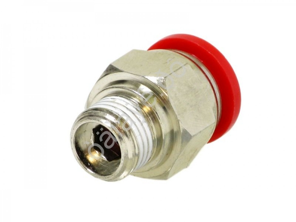 Фитинг пластик PU 1/4 х 12 mm наруж. резьба