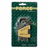 F5098 Набор угловых ключей TORX 9пред (Т10-Т50) /1/10/40