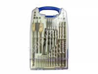 Набор сверл универсальный 40пр.(металл.дерево.бетон и биты) Forsage