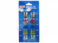 Набор предохранителей флажковых 7,5-30 А (10 шт) М5 1/20/1000_ Набор предохранителей флажковых 7,5-30 А (10 шт) М5 1/20/1000_