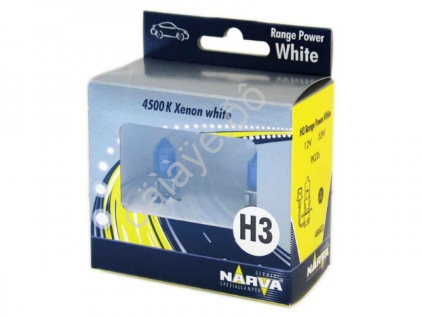 Лампа Narva Н3 12V55W RANGE POWER WHITE