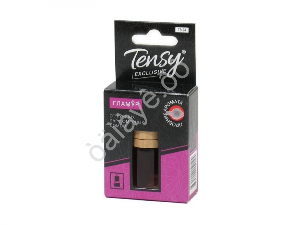 Освежитель воздуха "Tensy" "эксклюзив (ГЛАМУР) Бутылочка с дер..6мл.,15ш./бл /1/15