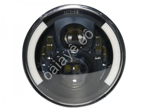 Фара светодиодная полусфера ДХО +поворотник ближний, дальний свет 12-24V, 25-35w, 2500-6000K, 2500-3500Lm HL-C14-02