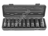Набор головок ударных глубоких 10пр.,1/2" 6гр.(10,12-15,17,19,21,22,24мм) Forsage