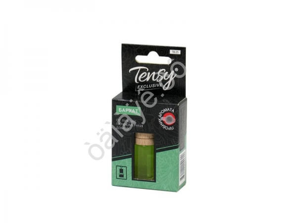 Освежитель воздуха "Tensy" "эксклюзив (БАРХАТ) Бутылочка с дер..6мл.,15ш./бл /1/15
