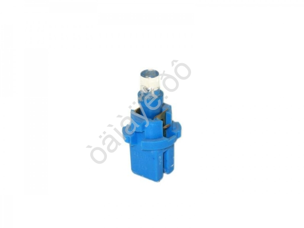 Светодиод 12V T 5 1SMD (3528) BAX8,7D WITH CAP BLUE "Маяк" /10