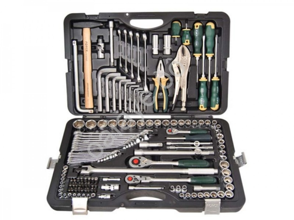 F41421 Набор инструм. c 6-ти гранными головками 1/2"1/4" 142пр /1/2