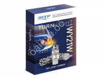 Светодиодная лампа MTF LIGHT цоколь WY21W, янтарный, 12V, 25W, CAN-BUS, повт. пов/ав-ный сигнал, шт.