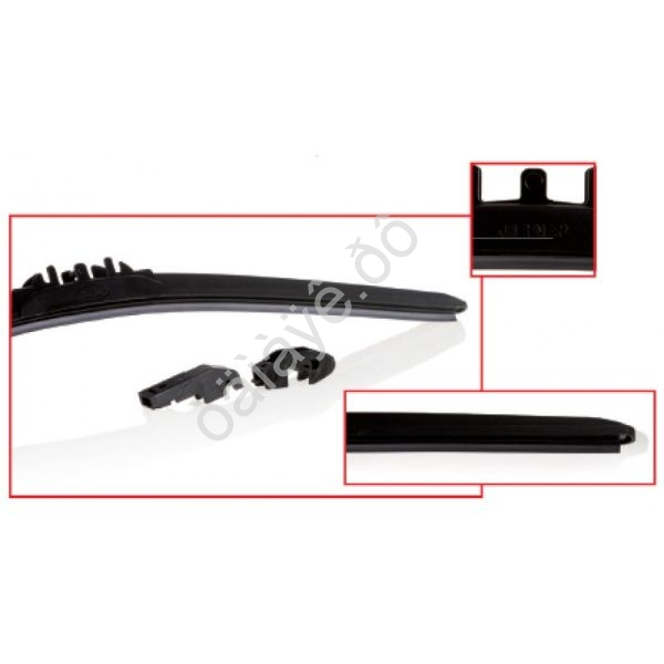 Щетка стеклоочистителя "HEYNER" 61см бескаркасная 1/10/50 Щетка стеклоочистителя "HEYNER" 61см бескаркасная 1/10/50