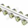 Светодиод 12V T15 4SMD (5050) BA15S WHITE "Маяк"/10