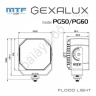 Прожектор светодиодный MTF LIGHT СЕРИЯ GEXALUX 9-32В, 50ВТ, 6500К, 4000ЛМ, шт. Прожектор светодиодный MTF LIGHT СЕРИЯ GEXALUX 9-32В, 50ВТ, 6500К, 4000ЛМ, шт.