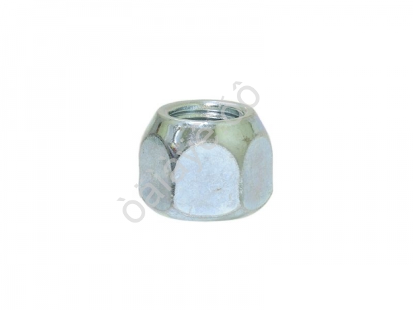 Гайка М12*1,25*17, открытая, конус (без бурта), ключ 19, цинк /20