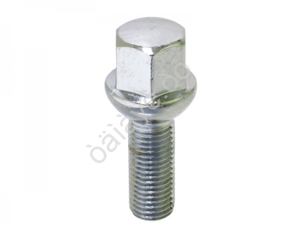 Болт М12*1,50*28, сфера, ключ 17, хром /20