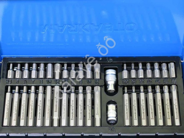 Набор бит SPLINE, TORX, HEX 40пр. (S2) МАЯКАВТО™ /1/12_