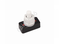 Кнопка 250v 1A(2c) ON-(OFF)  белая (PBS-17A2)/10